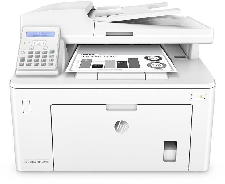 МФУ HP LaserJet Pro M227fdn белый