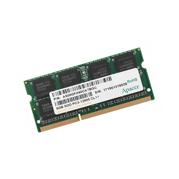 Оперативная память Apacer DS.08G2K.KAM DDR3 8 ГБ 1600 МГц