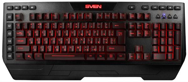 Клавиатура Sven KB-G9600 черный