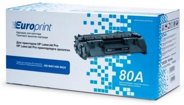 Картриджи Europrint CF280A черный