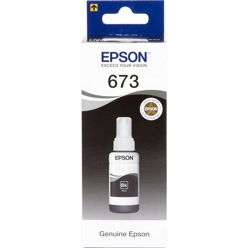 Чернила Epson C13T67314A, 70 мл, черные