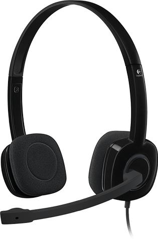 Наушники Logitech Stereo Headset H151 қара