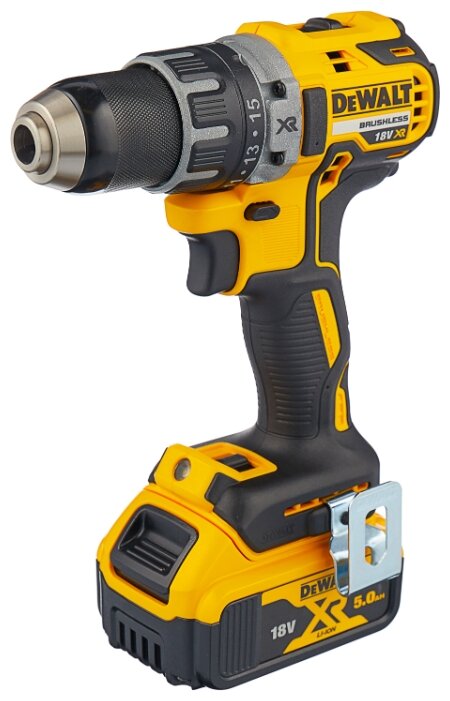 Аккумуляторная дрель-шуруповерт DeWALT DCD791P2 70 Н·м