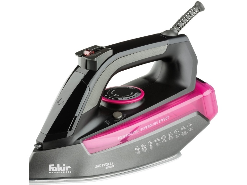 Утюг Fakir Skyfall черный-красный