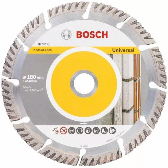 Диск отрезной BOSCH Standard for Universal 2608615063 180х22.23