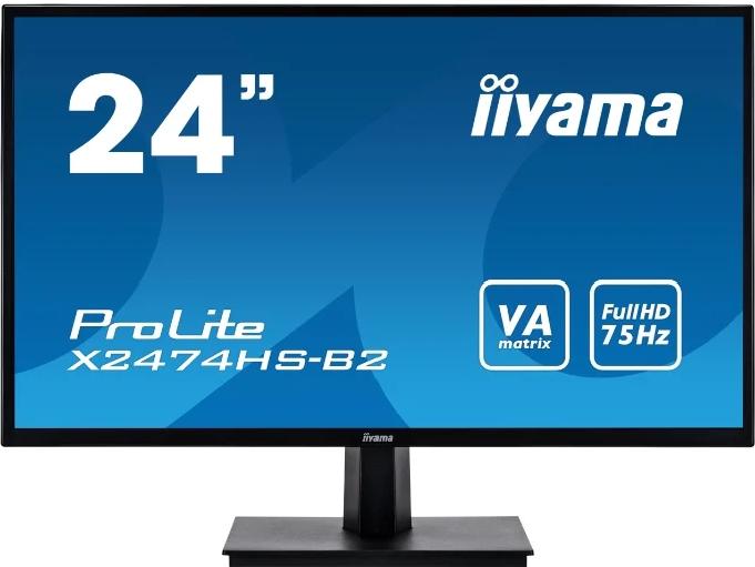 Монитор Iiyama ProLite X2474HS-B2 черный