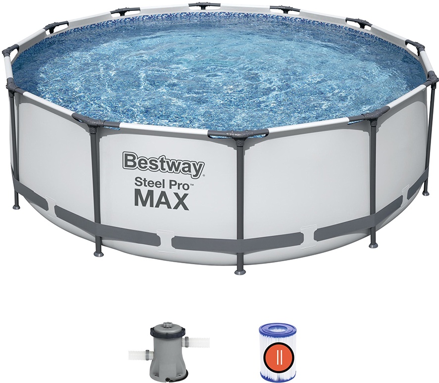 Бассейн каркасный Bestway Steel Pro Max 56260