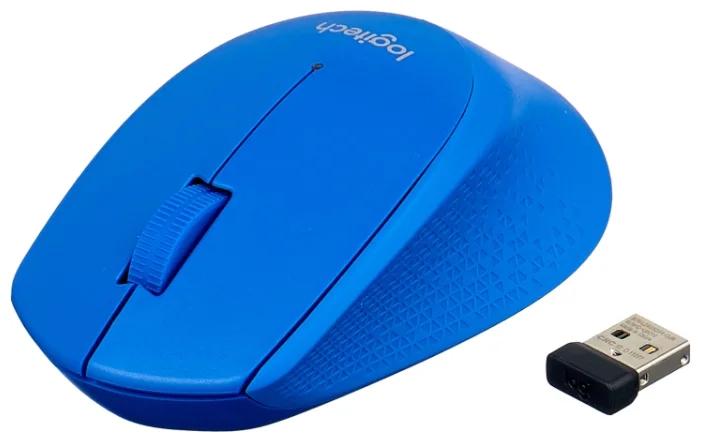 Беспроводная мышь Logitech Wireless Mouse M280 Blue USB