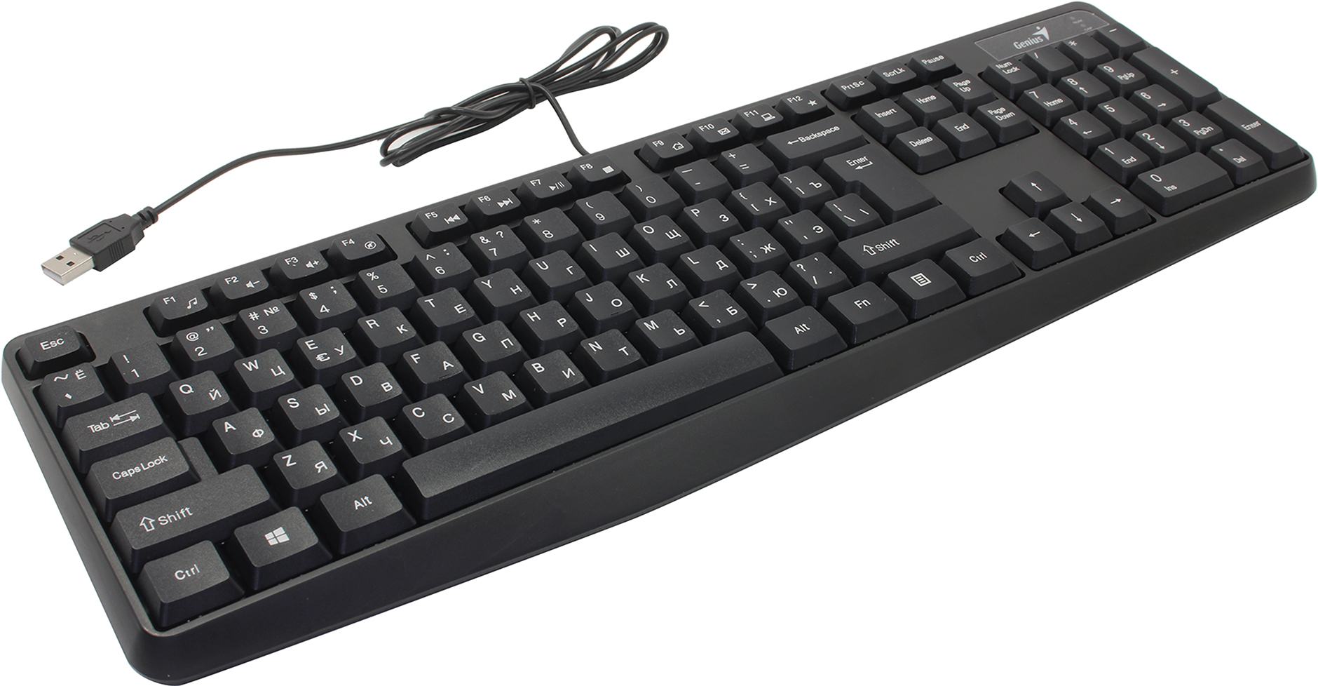 Клавиатура Genius KB-117, черная