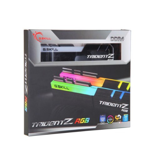 Комплект модулей G.Skill Trident Z RGB F4-3200C16D-32GTZR, 2х16Гб, DDR4