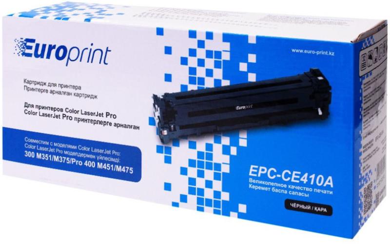 Картриджи Europrint EPC-CE410A черный