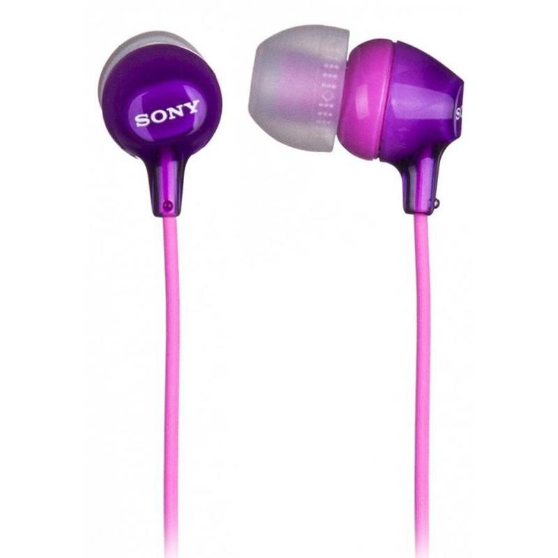 Наушники вставные Sony MDR-EX15LP, Violet