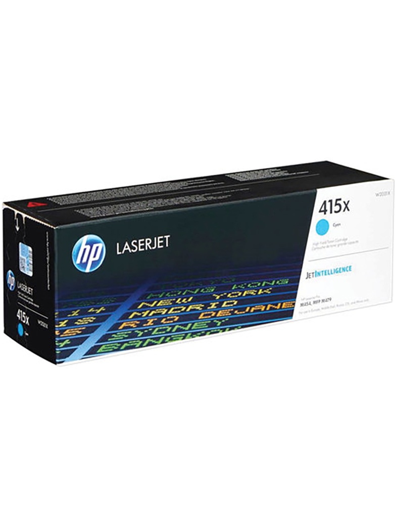 Картридж HP 415X W2031X голубой