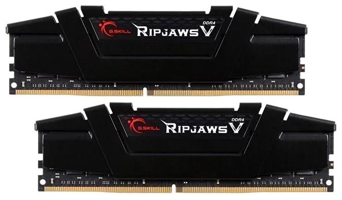Оперативная память 16 GB 2 шт. G.SKILL Ripjaws V F4-3200C16D-32GVK