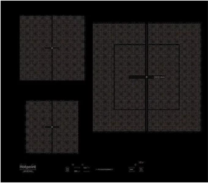 Варочная поверхность Hotpoint-Ariston KIS 630 XLD B черный
