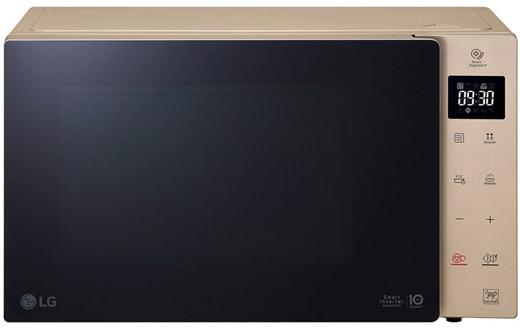 Микроволновая печь LG MS2535GISH черный- золотистый