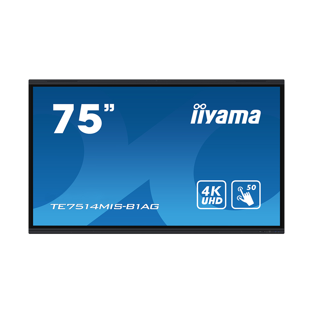 Интерактивная панель Iiyama Prolite TE7514MIS-B1AG, 75&quot;