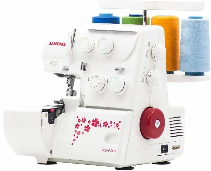 Оверлок Janome HQ-075D, белый