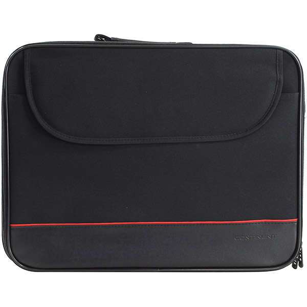 Сумка для ноутбука Continent \"CC-100, 15.6\", қара