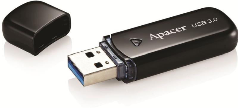 USB Flash карта Apacer AP64GAH355B-1, 64GB, черная