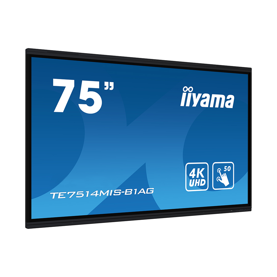 Интерактивная панель Iiyama Prolite TE7514MIS-B1AG, 75&quot;