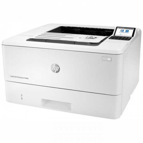 Принтер HP LaserJet Enterprise M406dn 3PZ15A, белый