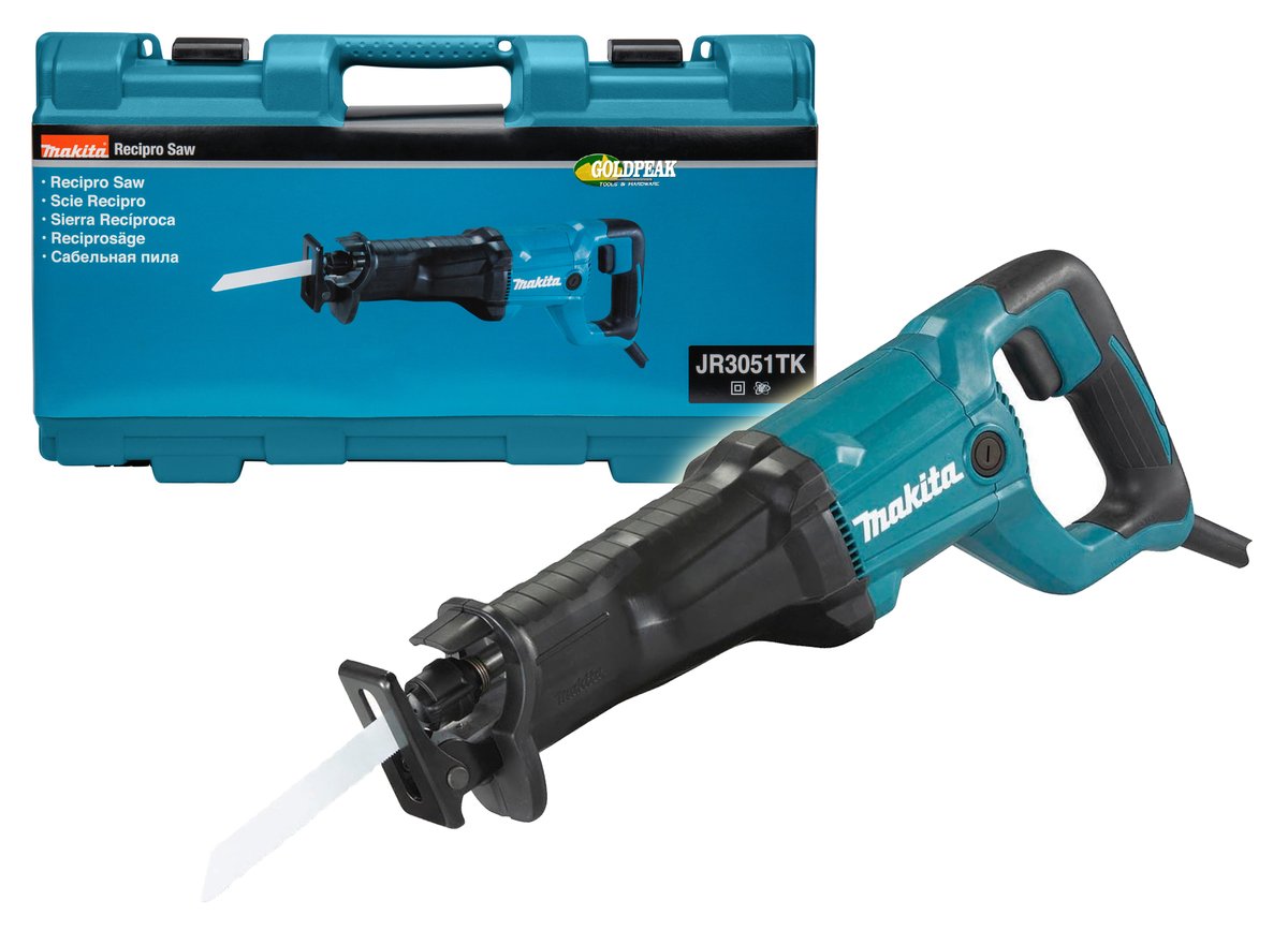 Сабельная пила Makita JR3051TK