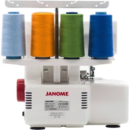 Оверлок Janome HQ-075D, белый