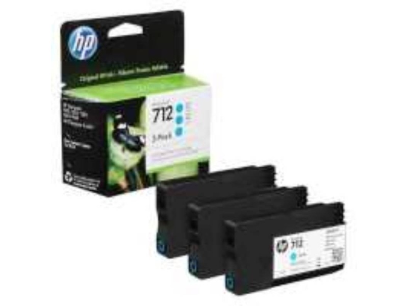 Картридж HP 712 3ED77A голубой
