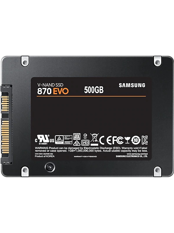 Твердотельный накопитель Samsung 870 EVO MZ-77E500BW 500GB