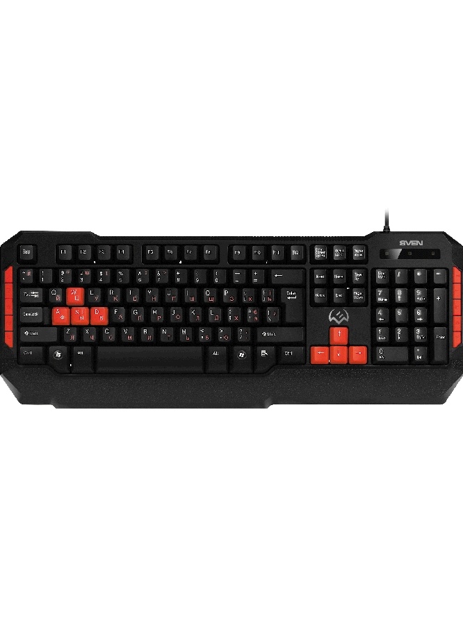 Игровой набор Sven GS-9000 черный, клавиатура+ мышь+ коврик