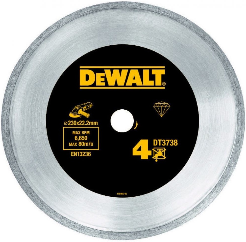 Диск отрезной DeWalt DT3738 230x22.2 мм