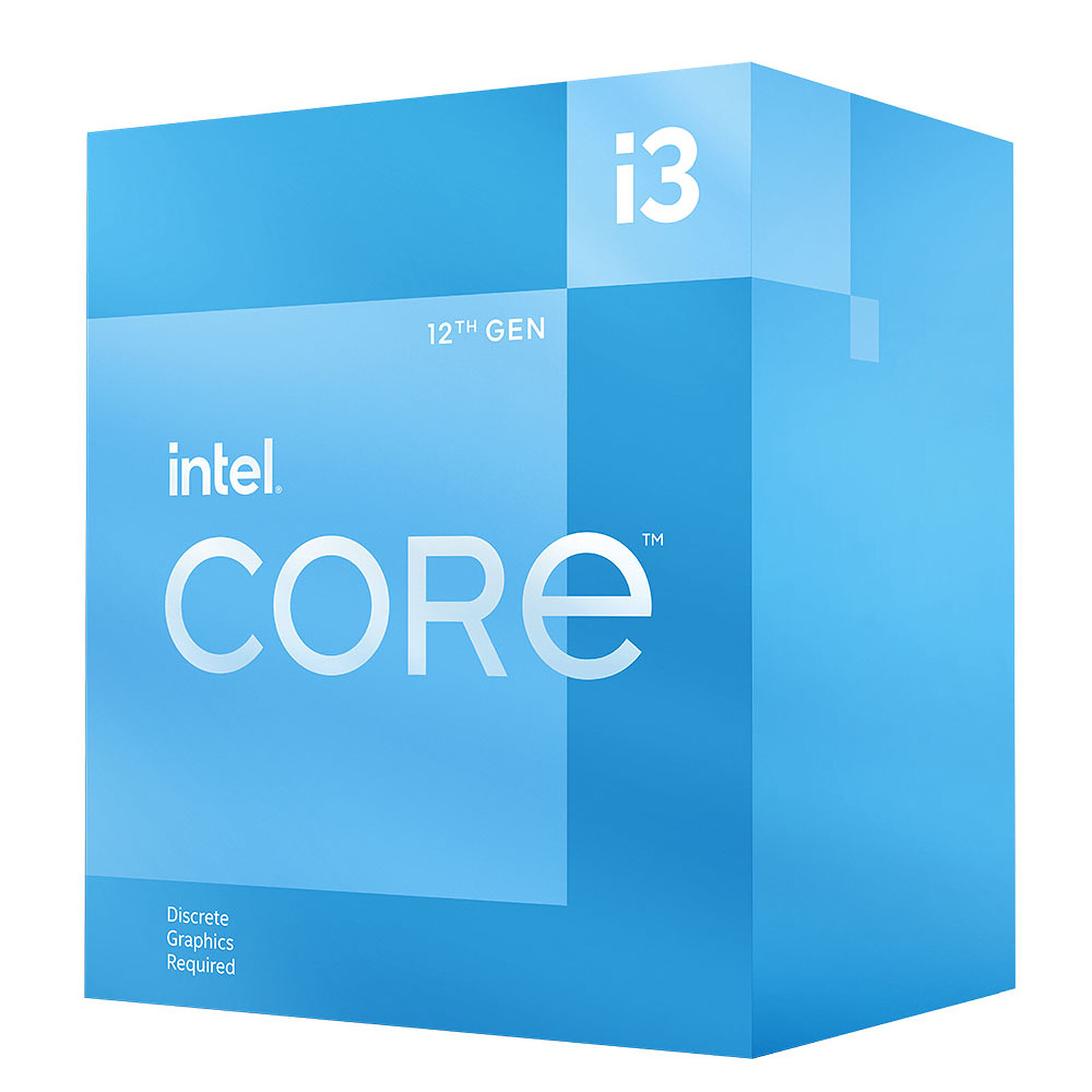 Процессор Intel Core i3 12100F, LGA1700, OEM