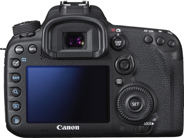 Фотокамера Canon EOS 7D Mark II Body черная