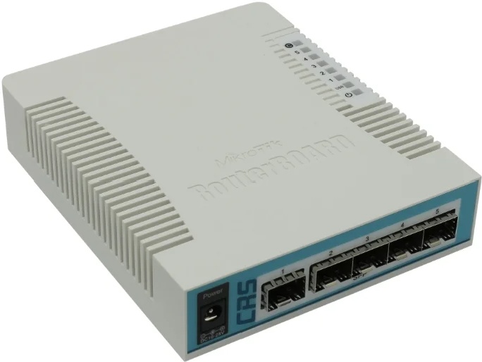 Роутер MikroTik CRS106-1C-5S белый