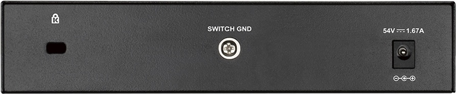 Коммутатор D-Link DGS-1100-08PLV2/A1A черный