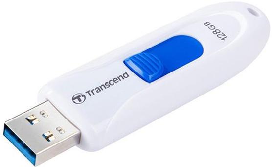 USB Flash карта Transcend JetFlash 790 TS128GJF790W, 128Gb, белая