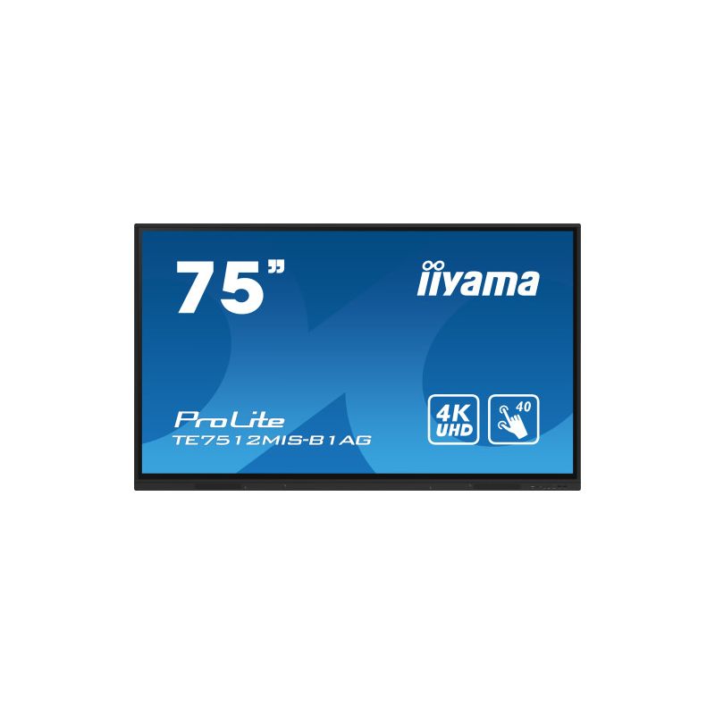 Интерактивная панель Iiyama TE7512MIS-B1AG, 75&quot;