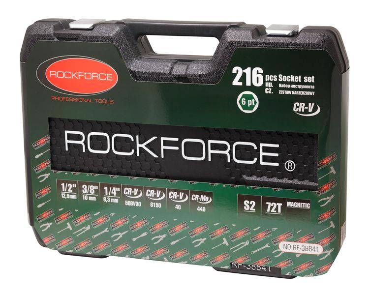 Набор инструментов Rockforce RF-38841 25684, 216 предметов