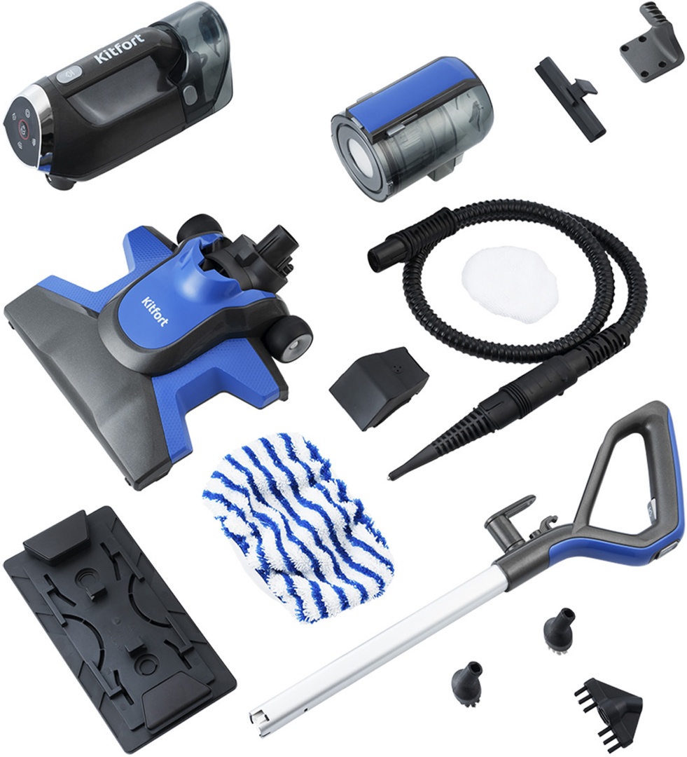 Пылесос Kitfort КТ-555 синий