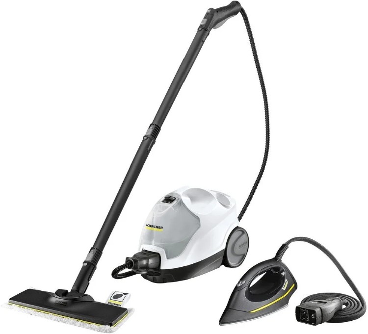 Пароочиститель Karcher SI 4 Easy Fix Premium Iron Kit 1.512-490.0, белый