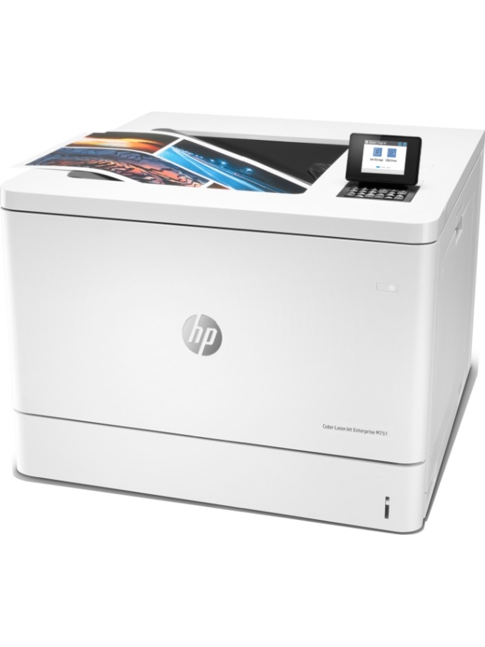 Принтер HP Color LaserJet Enterprise M751dn T3U44A белый