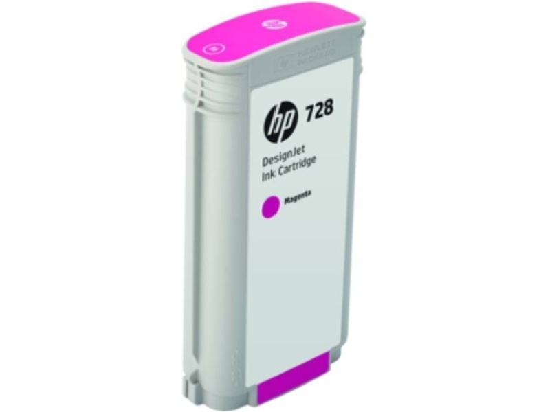 Картридж HP 728 F9J66A пурпурный