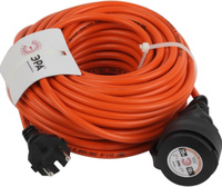 Удлинитель силовой Эра UPx-1-2x1-20m-IP44 оранжевый