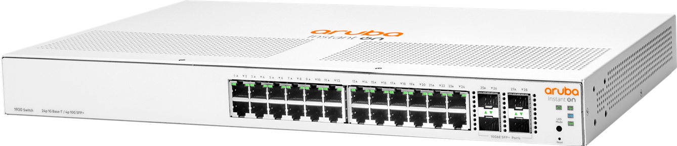 Коммутатор HPE Aruba IOn 1930 24G 4SFP+ Switch белый