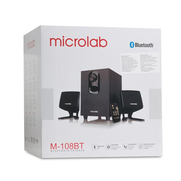 Компьютерная акустика Microlab M-108BT, черная