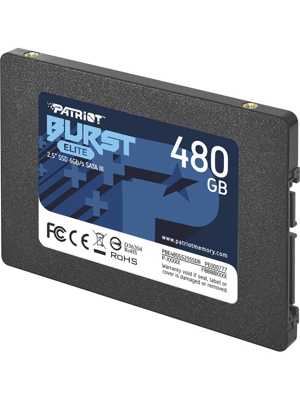 Жесткий диск Patriot Burst Elite PBE480GS25SSDR 480GB