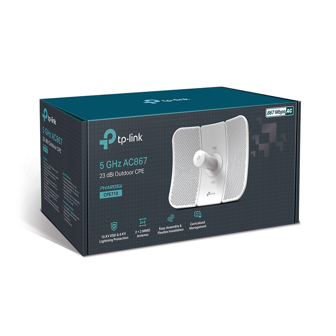 Wi-Fi точка доступа TP-Link CPE710, белая