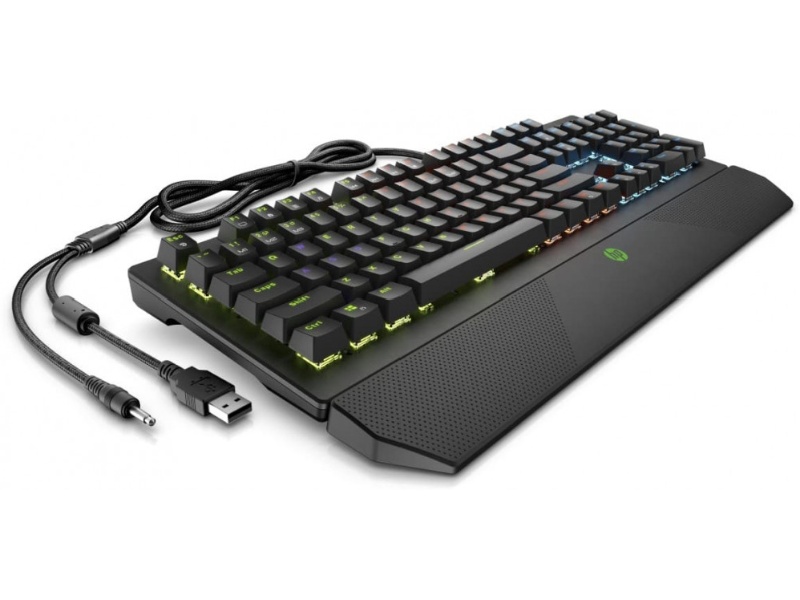 Клавиатура HP Gaming Keyboard 800 5JS06AA черная