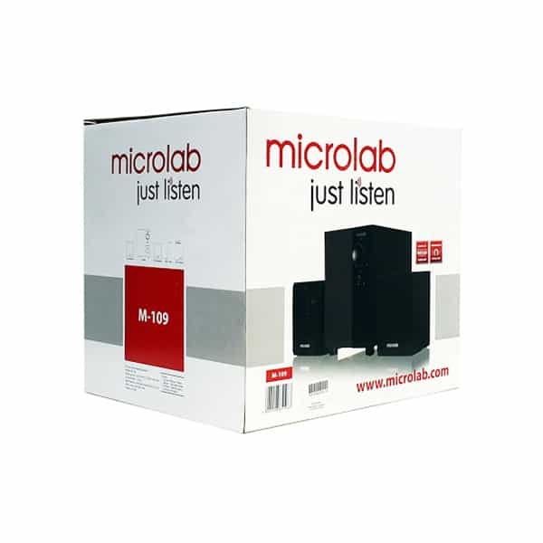 Акустическая система Microlab M-109 (2.1) черная